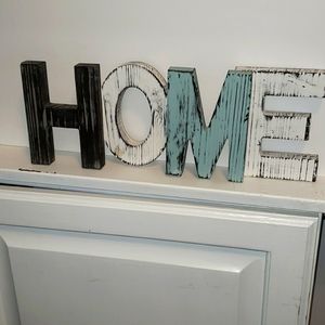 Decorative HOME Sign